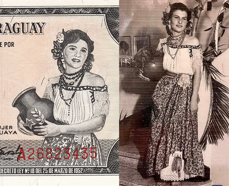 Modelo de los billetes y monedas